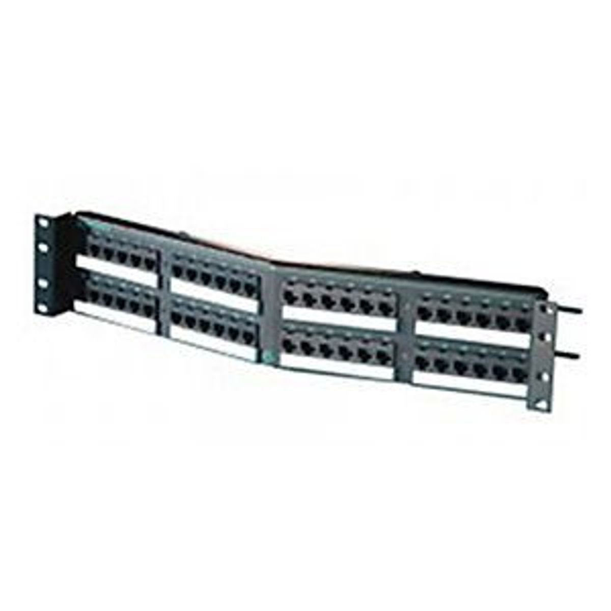 Legrand - Ortronics PHA66U48 | Clarity 6 Angled High Density 110 Patch Panel, 48-Port