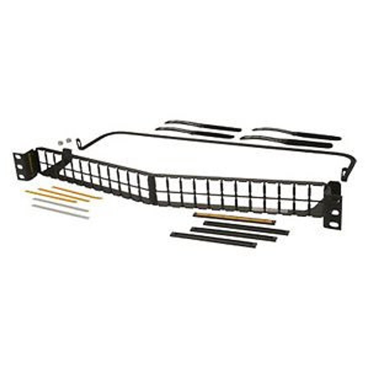 Legrand - Ortronics PHAHJU48 | HDJ Series Unloaded Angled Patch Panel, 48-Port, 1 RU