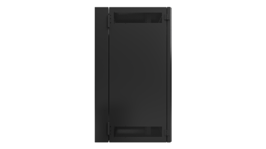 Legrand - Ortronics SWM26RUSD-26-26 | 26Ru Swing-Out Wall-Mount Cabinet With Solid Door - Black