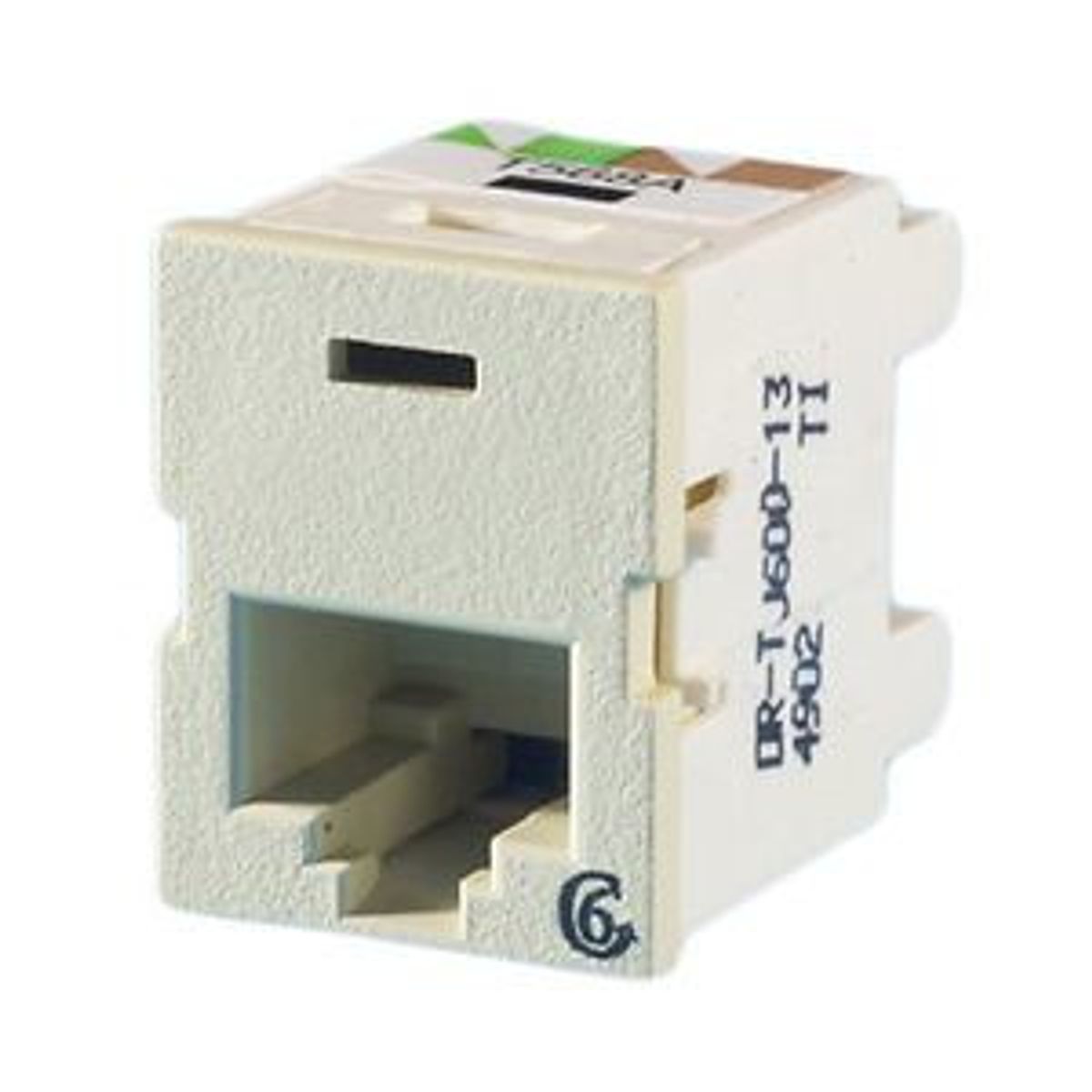 Legrand - Ortronics TJ600-13 | Clarity TracJack Category 6 Jack, Electric Ivory