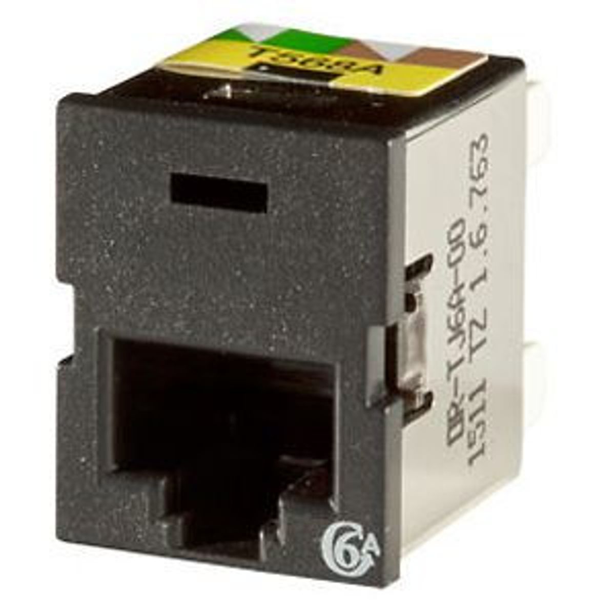 Legrand - Ortronics TJ6A-00 | Clarity TracJack Cat 6a Jack, Black