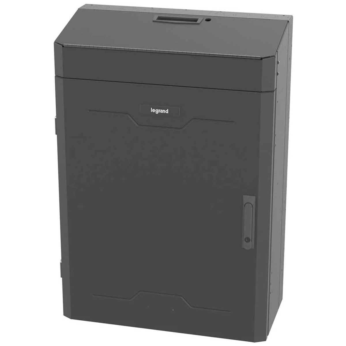 Legrand - Ortronics VWMSD-4RU-36-B | VWM Series, Wall-Mount Cabinet, Steel, 4 RU, Black, 36 H x 25 W x 12 D in.