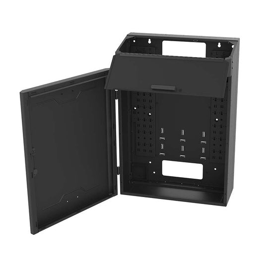 Legrand - Ortronics VWMSD-4RU-36-B | VWM Series, Wall-Mount Cabinet, Steel, 4 RU, Black, 36 H x 25 W x 12 D in.