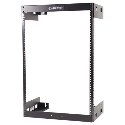 Legrand - Ortronics WMRF-15-18 | Wall Mount Rack, Network Rack, Wall, 15 RU, 30 in. H, 19.78 in. W, 18 in. D, Black