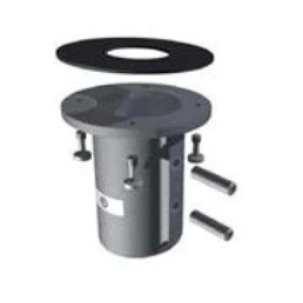 PCTEL GPS-TMG-MNT | Mounting Kit for GPS Timing Antennas, Powder-Coated Red, Cast Aluminum, Bracket Mount