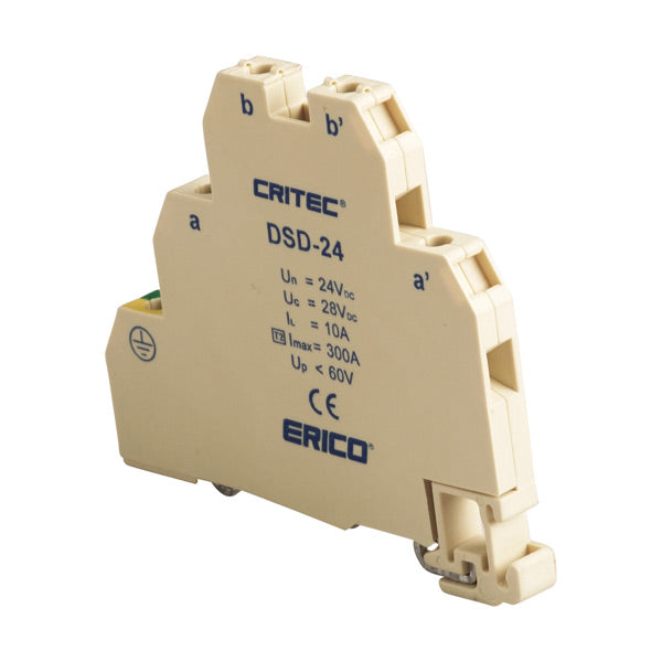 Erico DSD24 - GROUNDING - Surge Diverter, 12/24 DC