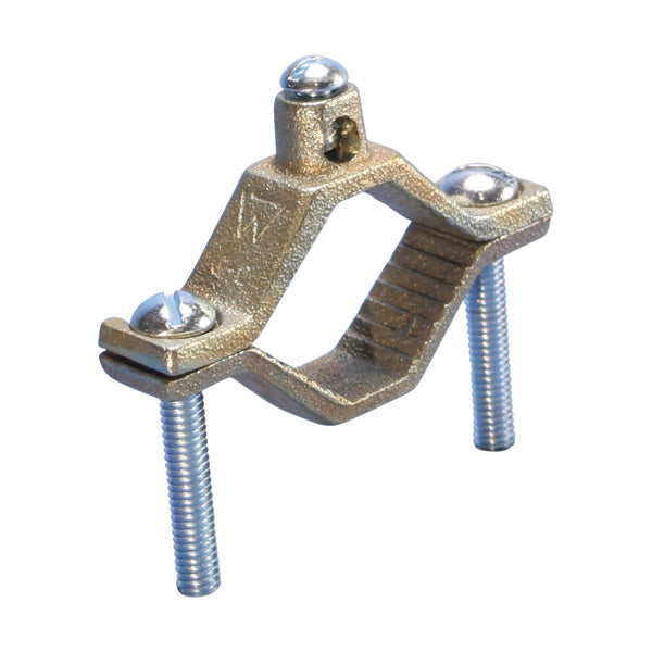 Erico CWP2J - GROUNDING - CLAMP, WATER PIPE, BRZ