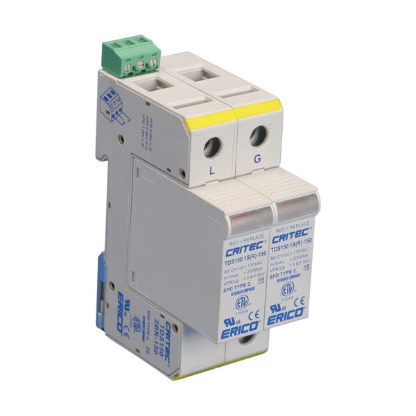 Erico TDS1502BR277 - GROUNDING - Transient Discriminating Surge Diverter, 50 kA Two Mode