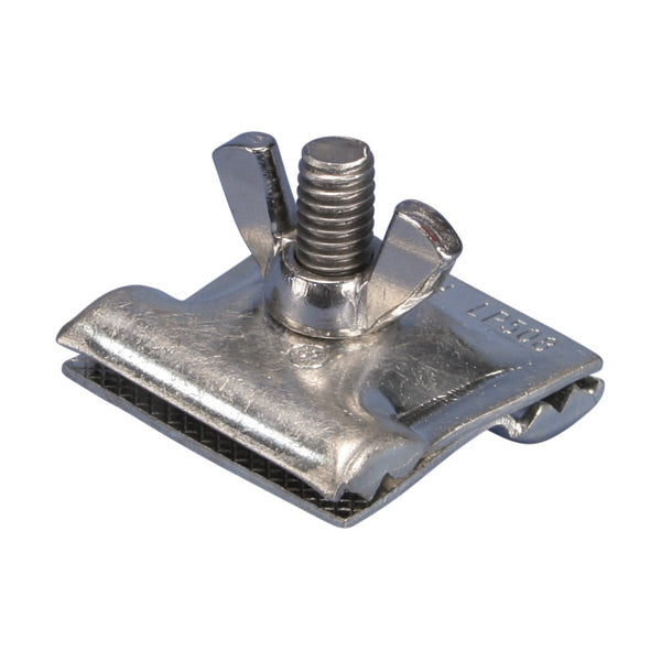 Erico LPC508LW - GROUNDING - TINNED CLIP ASSY, W/BARBS
