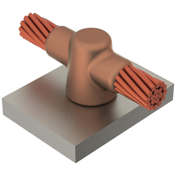 Erico HDHTC2Q - GROUNDING - CADWELD MOLD, Cable to Steel, Heavy Duty