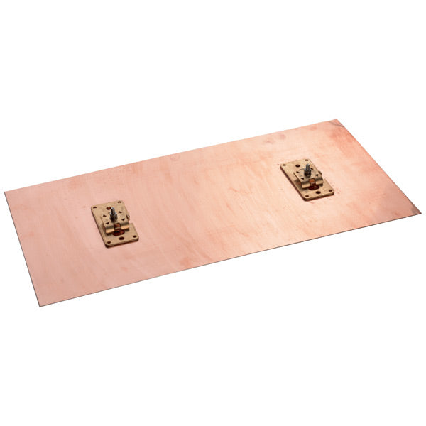 Erico LPC750 - GROUNDING - Copper Ground Plate with Cable Attachments, 20AWG