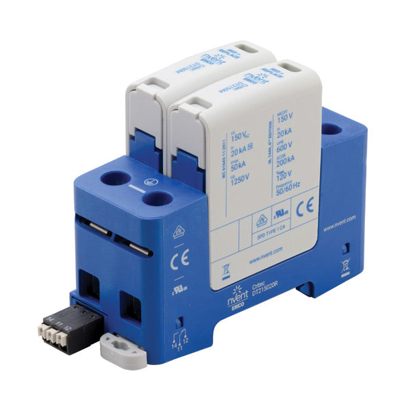 Erico EDT27511R - GROUNDING - EDT2 Enhanced DIN Rail Surge Protection Class II, 1+1 Mode