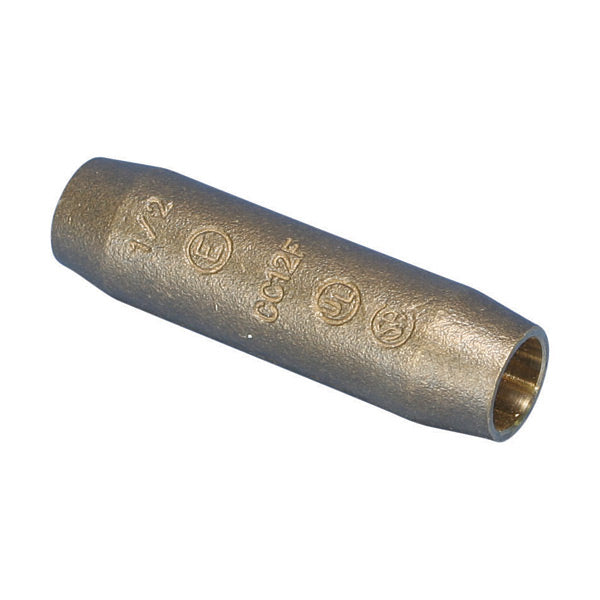 Erico CC12F - GROUNDING - Compression Coupler for Copper-Bonded Ground Rod, Pointed