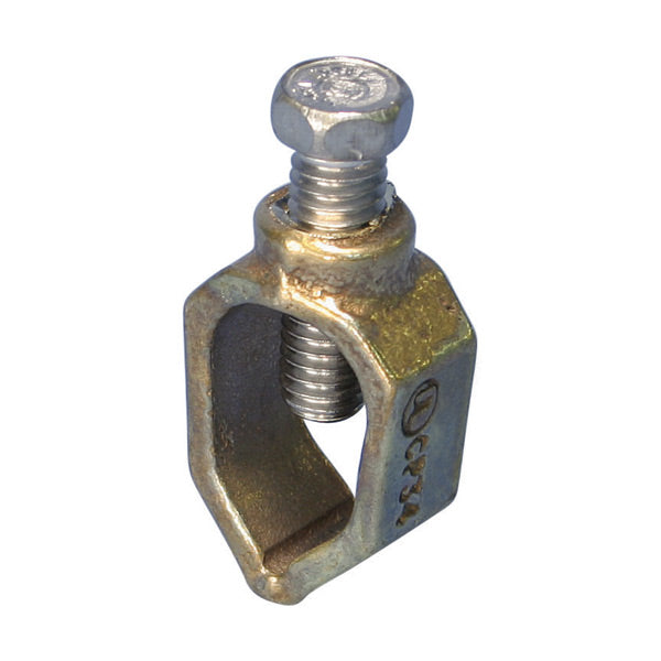 Erico CP34 - GROUNDING - Universal Ground Rod Clamp, Rod to Conductor, Bronze
