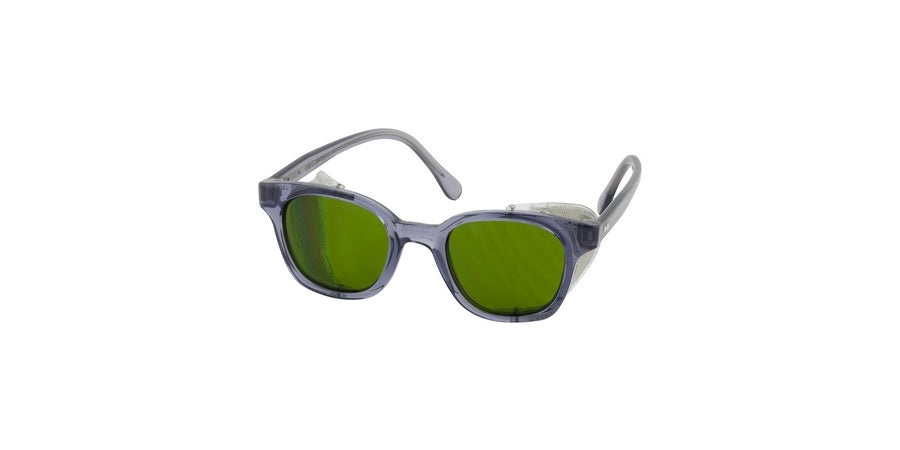 PIP 249-5907-207 | Traditional Spectacle Safety Glasses, Polycarbonate IR Filter Shade 3.0 Anti-Scratch Lens, Smoke