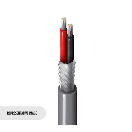 Belden 8759 060500 | Audio Cable, #20-1pr, TC, O/A Braid, CM