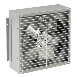 Hoffman 1RB65M Filter Box Fan 230V 275 CFM, Size/Dims: 10.13x10.13x4.50, Material: Steel, Finish: Lt Gray