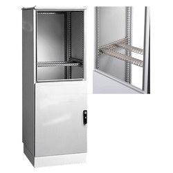 Hoffman PFSY1686 | Modular Frame, Sy Style, Size/dims: 1600x800x600mm, Material/finish: Steel/ltgray