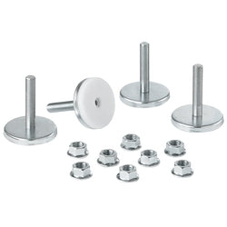 Hoffman PMBLM12 | Leveler Kit For Mobile Base, Material/finish: Steel/black