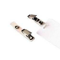HID Global Corp EL-STRAP-2 | Easylobby, Visitor Management, Garment Friendly Strap Clips (500)