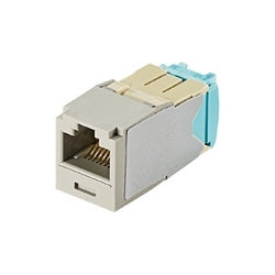 Panduit CJT6X88TGIG | Mini-Com UTP RJ45 Cat 6A 28/30 AWG TG Jack Module, Int'l Gray