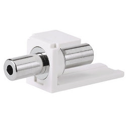 Panduit CM35MSCIGY | Pan-Net Stereo Coupler Module, 3.5Mm, International Gray
