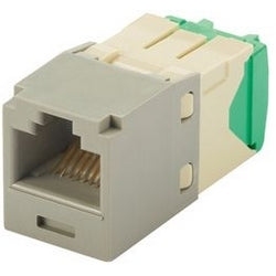 Panduit CJT688TGIG | Mini-Com UTP RJ45 Cat 6 28/30 AWG TG Jack Module, Int'l Gray