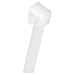 Panduit PRT1.5S-C Cable Tie, Releasable, 6.3";L (160mm), Standard, Nylon, Natural, Pack of 100