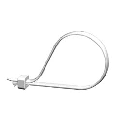 Panduit SST1M-M Cable Tie, 2-Piece, 4.0";L (102mm), Miniature, Nylon, Natural, Pack of 1000