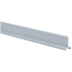 Panduit D3H6 Solid Duct Divider Wall, Panduct(R), Lead Free PVC, 3"; H X 6’;, Light Gray