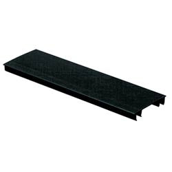 Panduit HC2BL6 | Hinged Duct Cover, PVC,2";W X 6’;,Black
