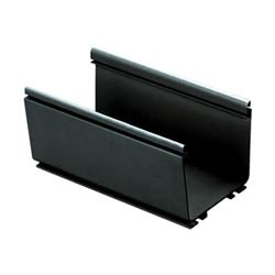 Panduit FR4X4BL6 | FIBERRUNNER CHANNEL, 4X4 SYSTEM, 6 FT LENGTH, BLACK