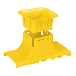 Panduit FRUPS4X4YL | FiberRunner Up Spout