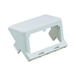 Panduit CHS2BL-X | Insert, 2 Port, Sloped, Black, Pack of 10
