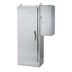 Hoffman A72XD7818SSFTCL | SS Disconnect 2 Dr, Size/dimensions: 72.00X78.00X18.00, Material: Stainless Steel