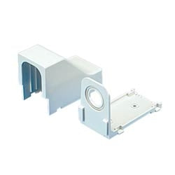 Panduit DCEFXWH-X Drop Ceiling, Entrance End Power Rated, 1";BRC Fitting for LD, LDPH3,5,10, LDS3,5, White, Pack of 10