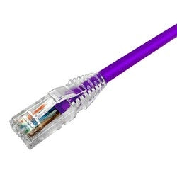 Commscope UC1AAA2-0LF005 | UC1AAA2-0LF005 Uniprise Ultra 10 Category 6A U/UTP Patch Cord, Snagless, violet jacket, 5 feet