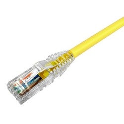 Commscope UC1AAA2-09F005 | UC1AAA2-09F005 Uniprise Ultra 10 Category 6A U/UTP Patch Cord, Snagless, yellow jacket, 5 feet