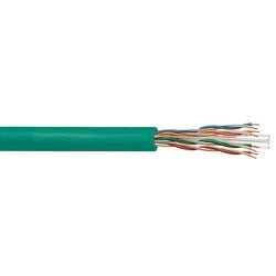 Commscope CS37P TEAL | UN874036714/10 CS37P ETL Verified Category 6 U/UTP Cable, plenum, teal jacket, 4 pair count, 1000 ft (305 m) length CommPak