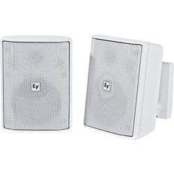 Electro-Voice EVID-S4.2TW | 4" Speaker Cabinet, Pair, 70/100 Volt, White