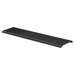 Panduit FRHC6BL6 | FIBERRUNNER SNAP-ON HINGED COVER FOR CHANNEL FR6X4BL6, BLACK