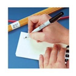 Panduit PSCB-5Y Write-On Self-Laminating Wire Marker Cards, Vinyl, 1.00"; W x 5.00"; L, 1.00"; POA, 3 Markers