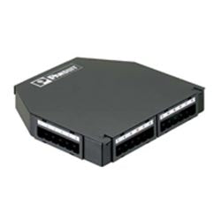 Panduit CUFMB24BL | 24 Port Consolidation Point Box, Black
