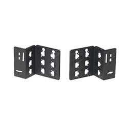 Panduit CVPDUB | 4-Post Rack Pdu Mounting Bracket Kit, Steel, Black