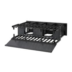 Panduit NM3 | NetManager HC Horizontal Dual-Sided Manager, 3RU, Black
