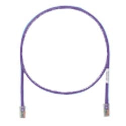Panduit UTPCH7VLY | Copper Patch Cord, Category 5e, Violet UTP Cable, 7 Feet