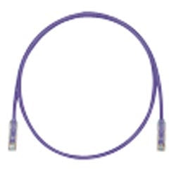 Panduit UTPSP10VLY | Copper Patch Cord, Category 6, Violet UTP Cable, 10 FT.