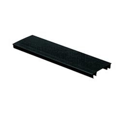 Panduit HC3BL6 Hinged Duct Cover, PVC,3";W X 6’;,Black