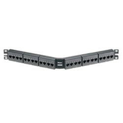Panduit CPPKL6G24WBL | Patch Panel Kit, Cat 6 Utp, 24 Port, 1 Ru, Bl