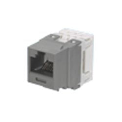 Panduit NK688MIG-Q | NetKey Cat 6 Punchdown Jack, Int'l Gray - Pack of 25